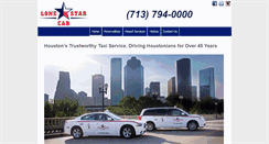 Desktop Screenshot of lonestarcab.com