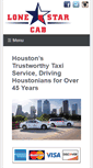 Mobile Screenshot of lonestarcab.com